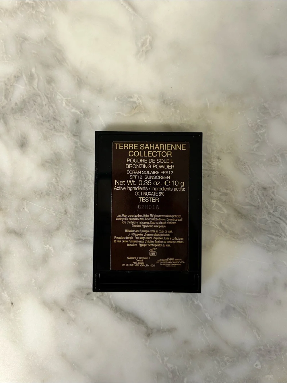 Yves Saint Laurent (YSL) Terre Saharienne Collector Bronzing Powder